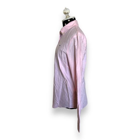 Vineyard Vines Womens Shirt Sz 6 Pink Oxford Cloth Dress Button Front Up Blouse - Picture 5 of 7